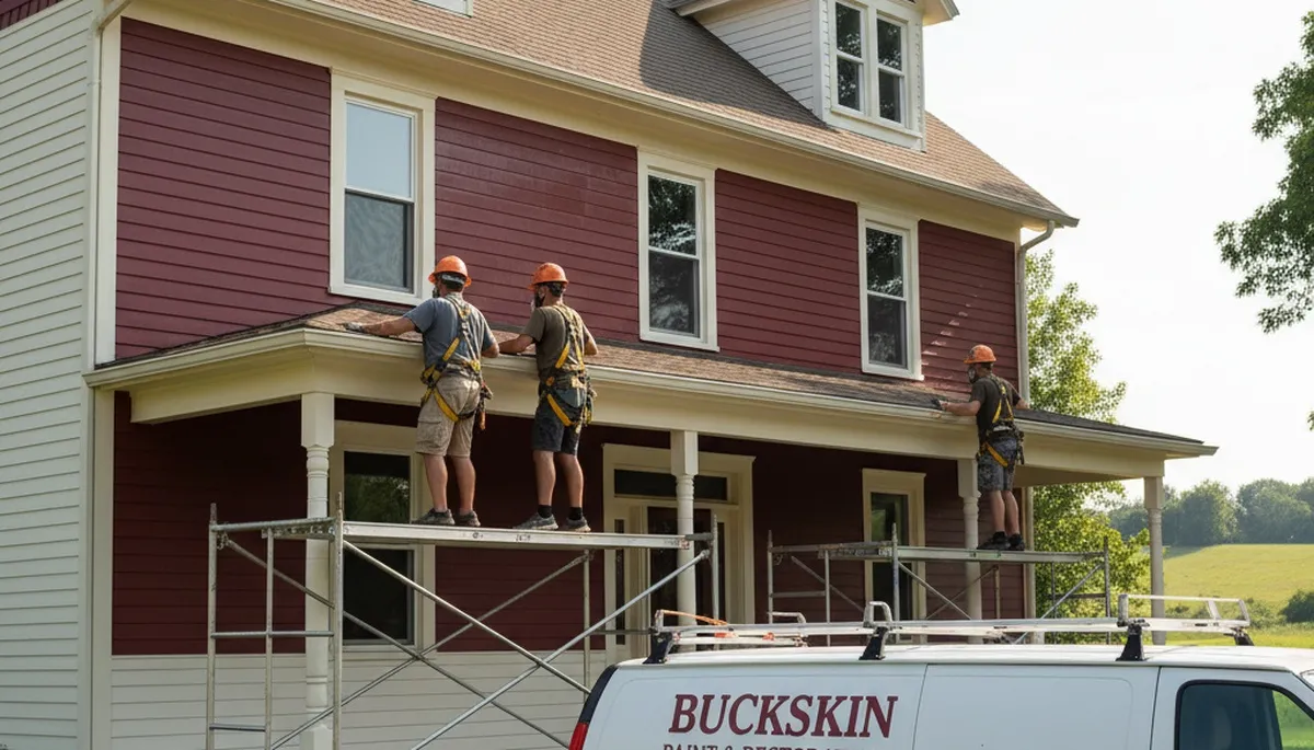 Professional Evansville, IN painting contractor for residential and commercial interior and exterior painting