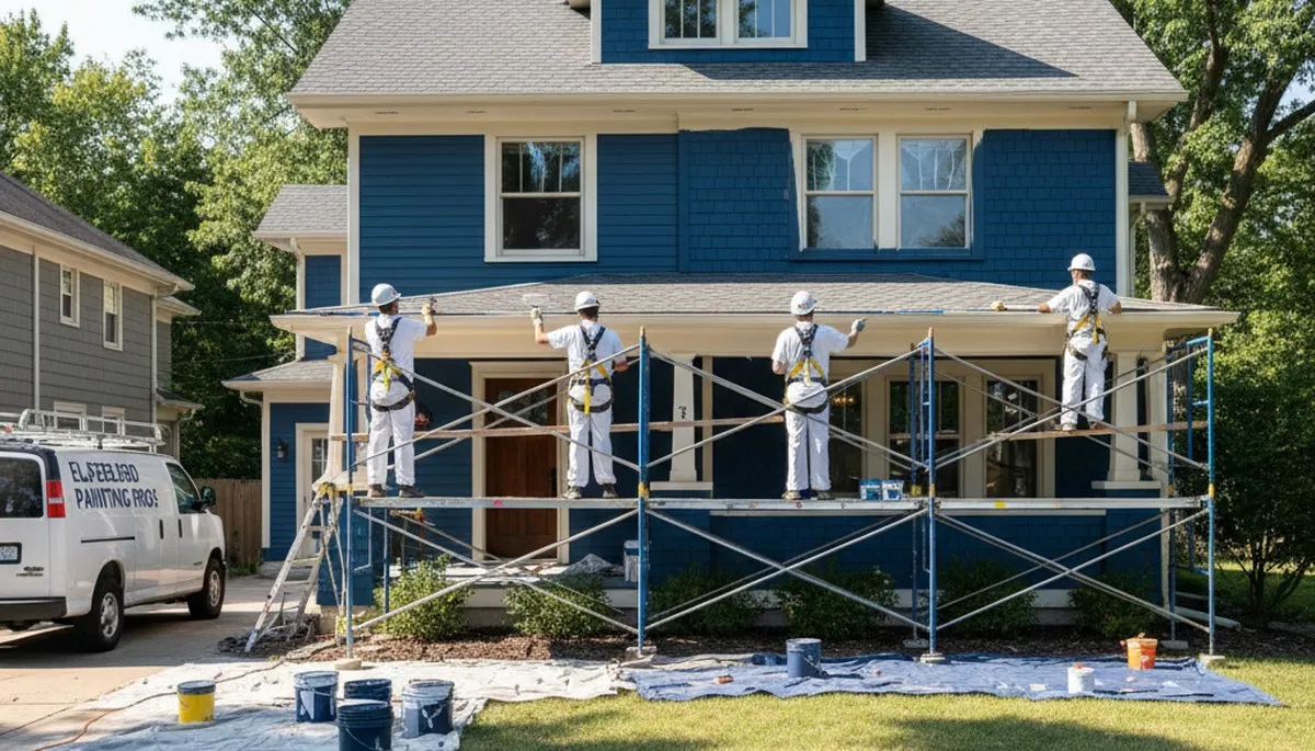 Painting contractor serving Evansville, IN for residential and commercial painting services