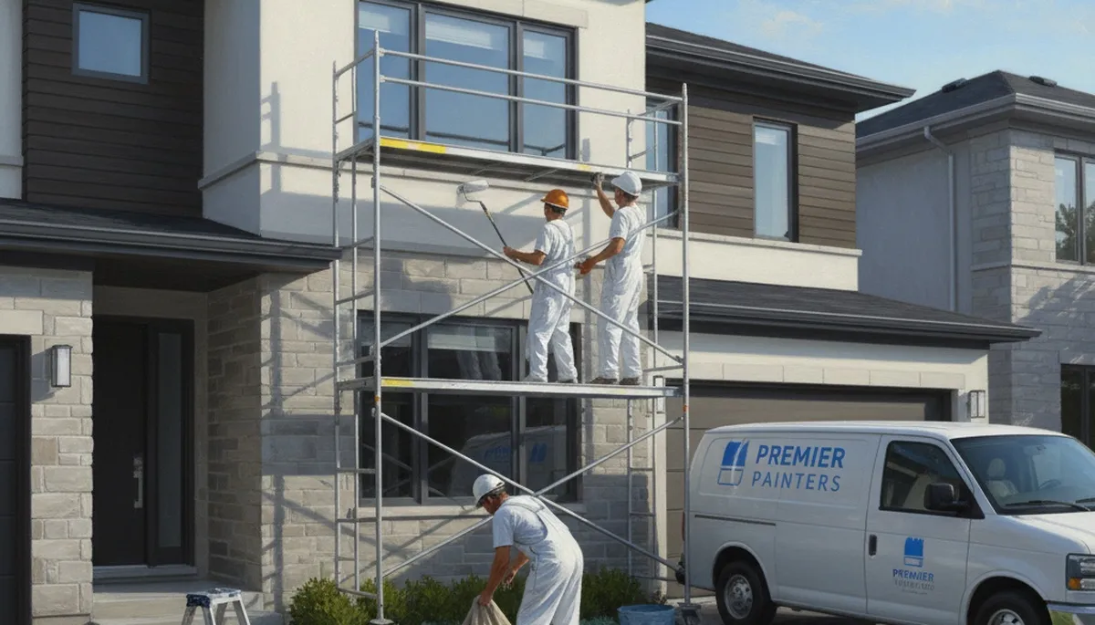 Exterior house painting in Evansville, IN by Evansville Paint Pros for lasting curb appeal