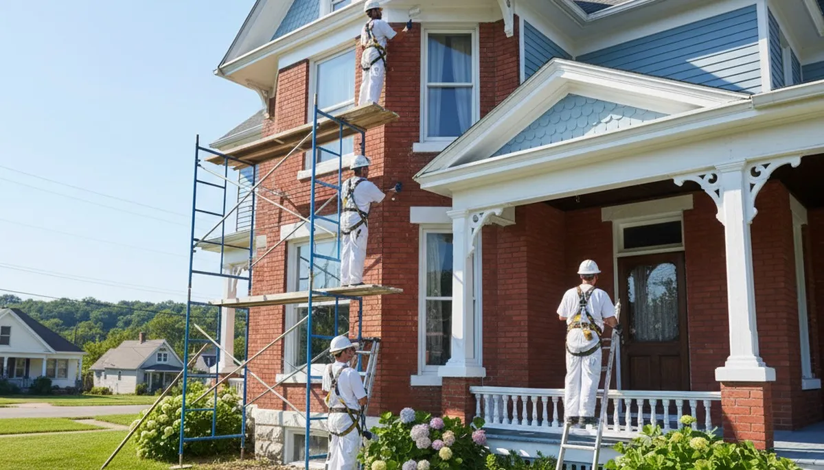 Professional painters serving Evansville, IN for interior and exterior painting services