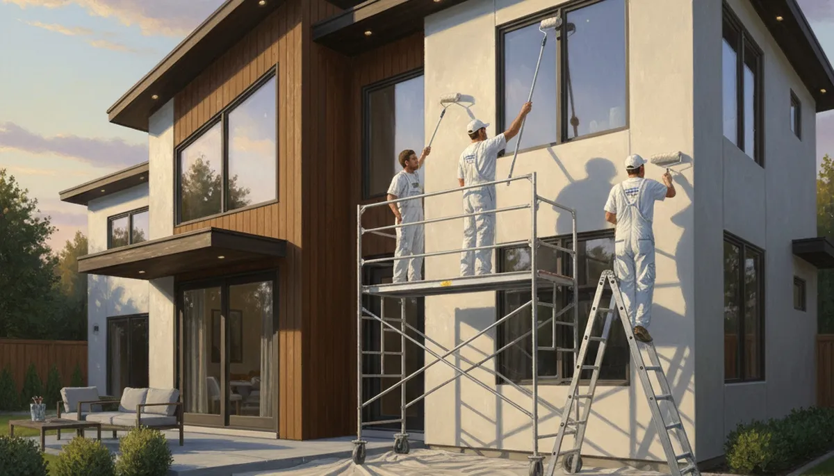 Evansville, IN house painting for weather-resistant exterior color and curb appeal