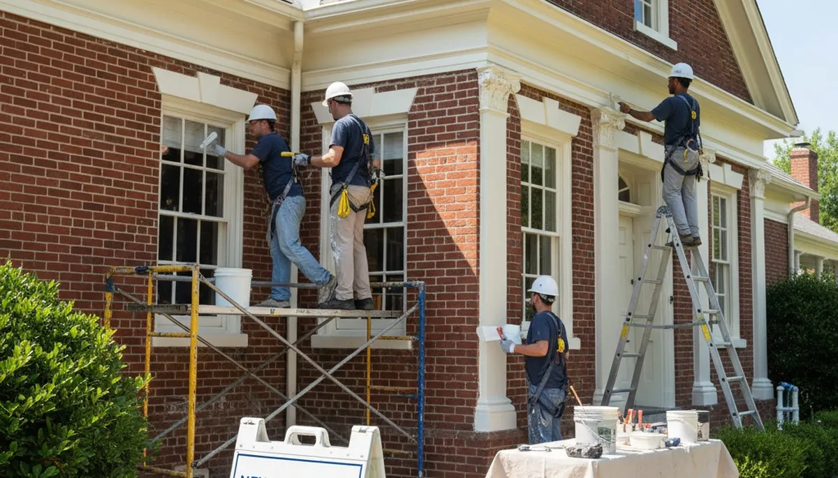 Painting contractor serving Evansville, IN for interior and exterior home painting services