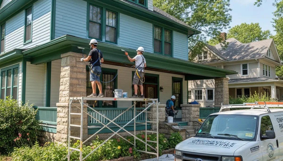 Professional painters serving Evansville, IN for interior and exterior painting projects