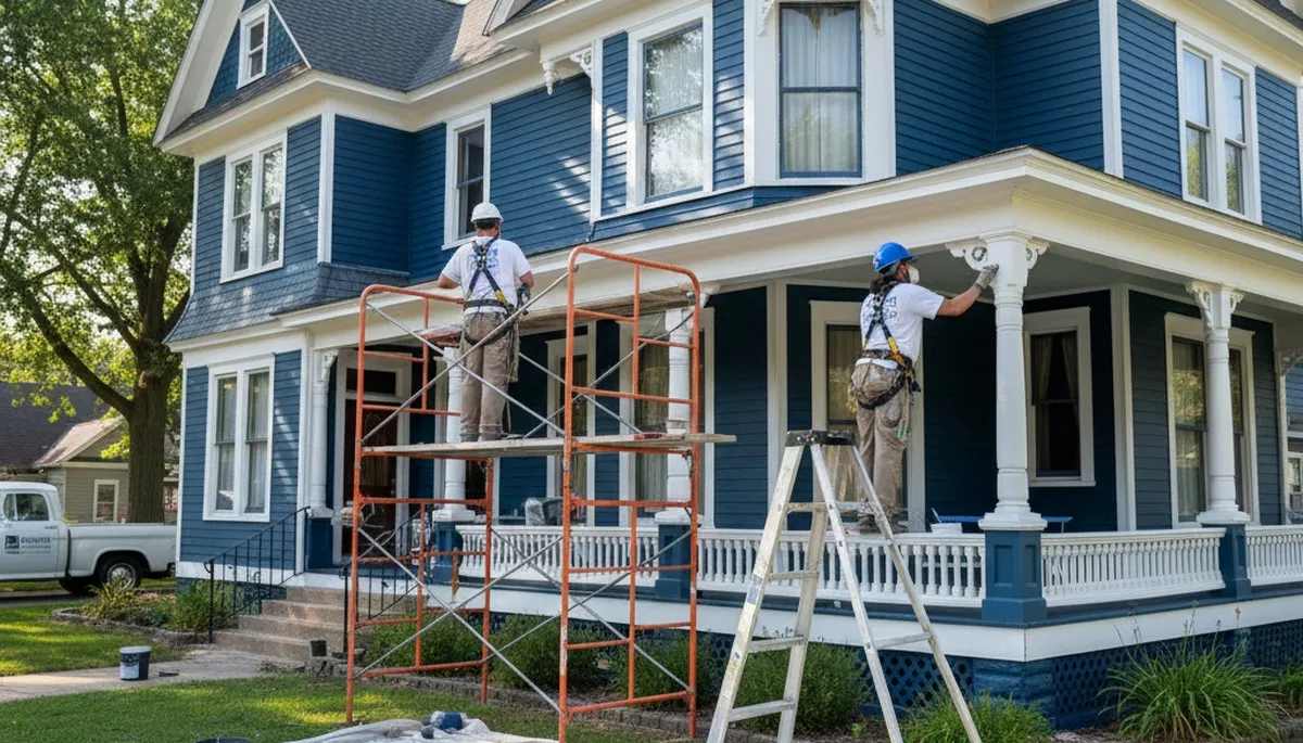 Evansville, IN painting contractors for interior and exterior house painting services