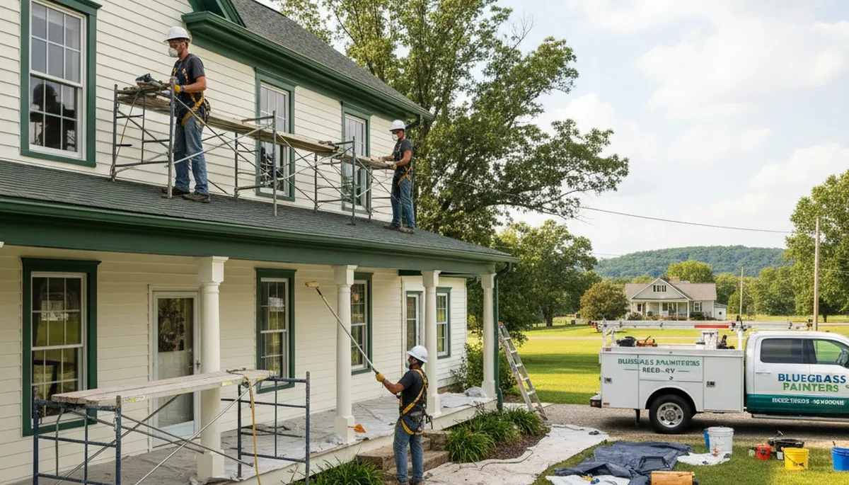 Evansville, IN painting contractor for residential and commercial interior and exterior painting services
