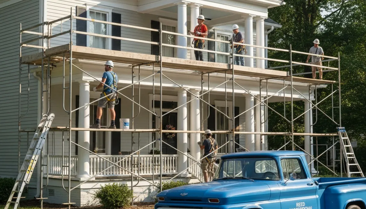 Evansville, IN painting contractor delivering professional interior and exterior house painting services